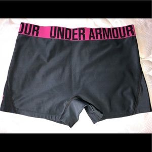 Under Armour spandex!